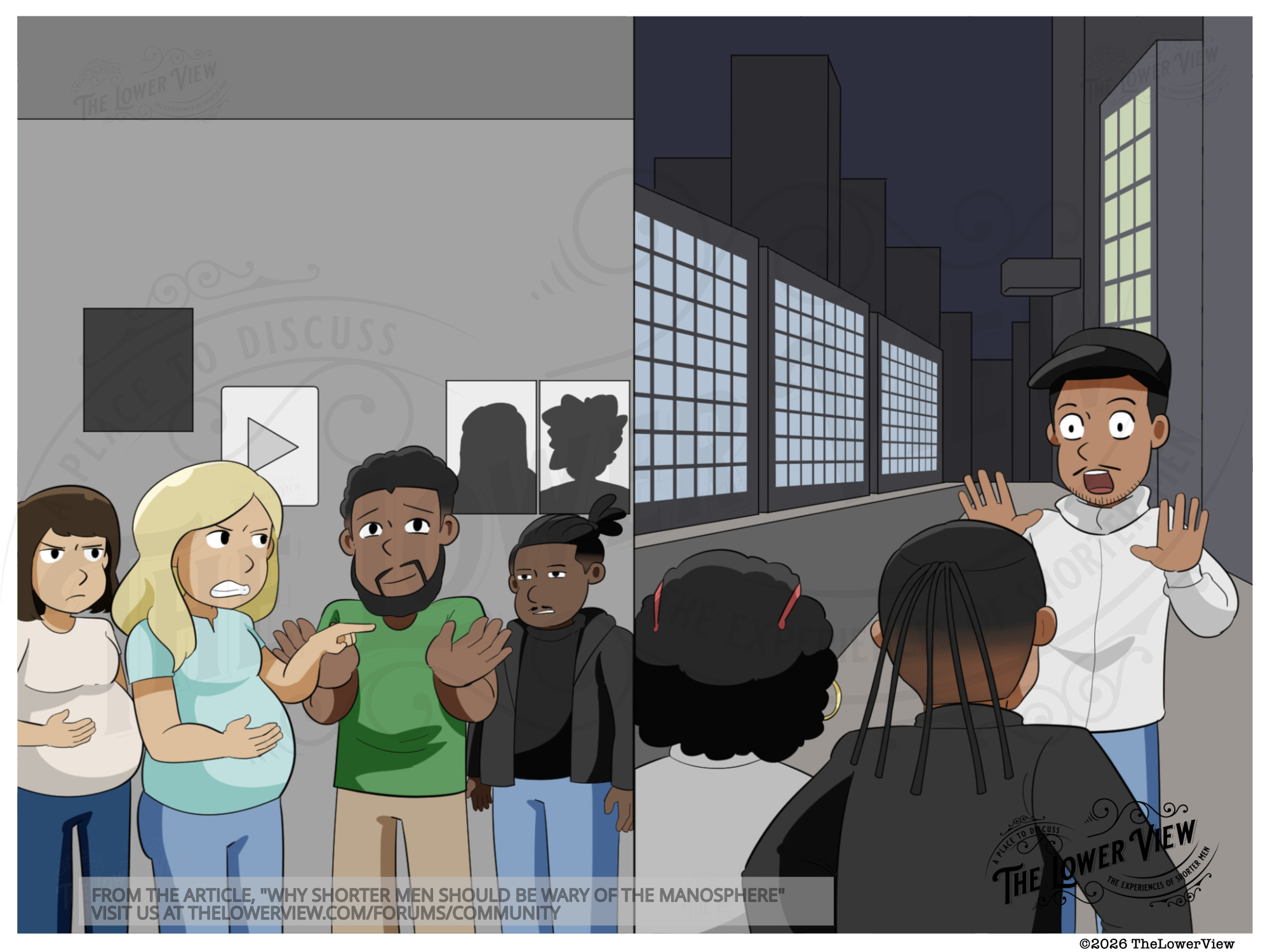 Tall Men Problems | Aba's Alleged Pregnancy Scandal and Sneako Being Attacked In New York City | The Lower View